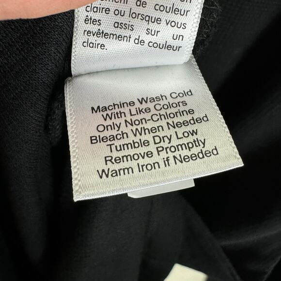 Jos. A Bank NWT Black Slim Fit Lightweight Thermal Hoodie Shirt Men's Size L - Picture 6 of 7